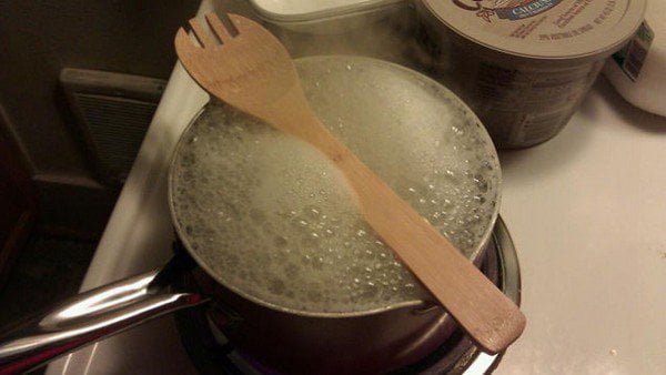 Kitchen hack pasta