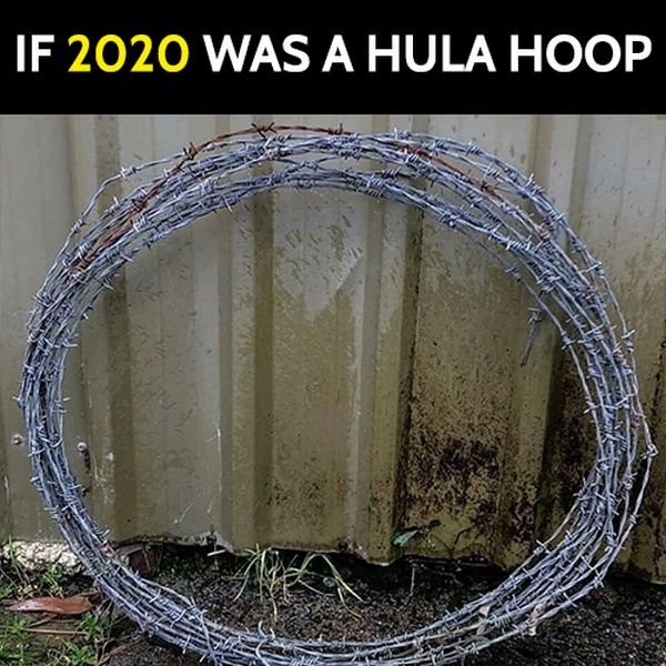 Funny best memes that sum up 2020: If 2020 was a hula hoop.