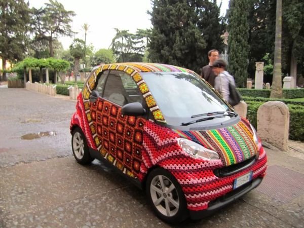 Ridiculous Funny Knitting Ideas Crochet Car cosy
