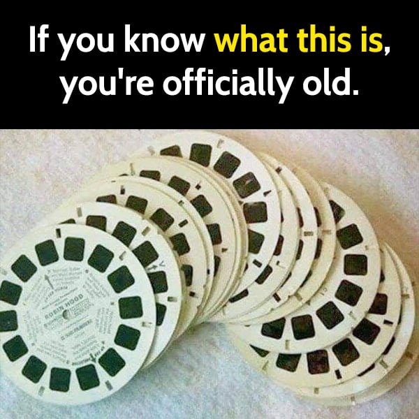Funny joke: If you know what this is, you're officially old.