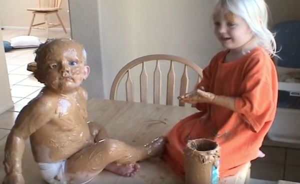 Funny Photos Of Kids That Made A Huge Mess