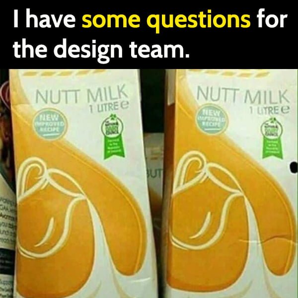 Funny article hilarious random memes: I have some questions for the design team.