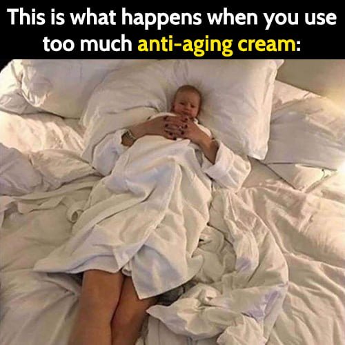 Best Memes In January 2021: This is what happens when you use too much anti-aging cream