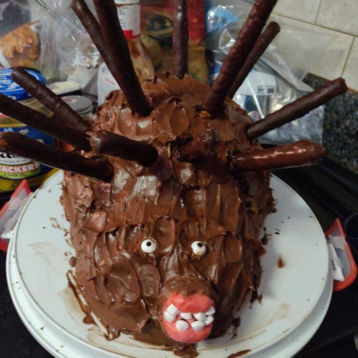 Hilarious Kitchen Fails Funny Cooking Disaster Cake