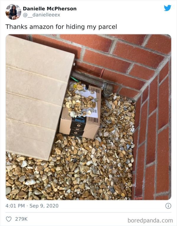 TOP Funny Delivery Drivers Fails Amazon Hides Package