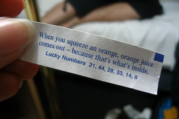 Funny Fortune Cookie Message Idea
