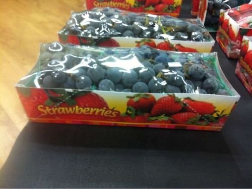 Funny Supermarket Fails grapes strawberries