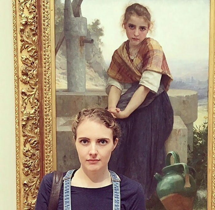 People Doppelgangers Resemble Paintings