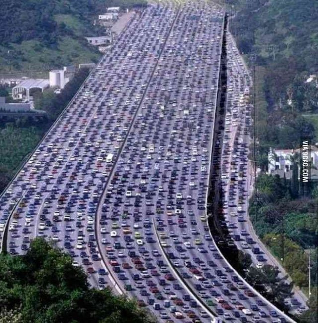 Interesting Fact the China National Highway 110 traffic jam