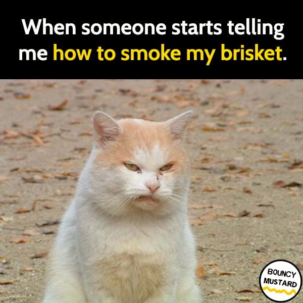 Funny Grilling Memes When someone starts telling me how to smoke my brisket.