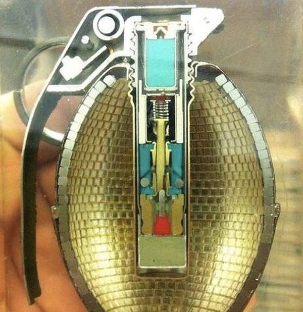 Interesting Fact the inside of a grenade
