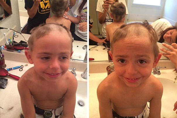 Funny Kids Haircut Fail