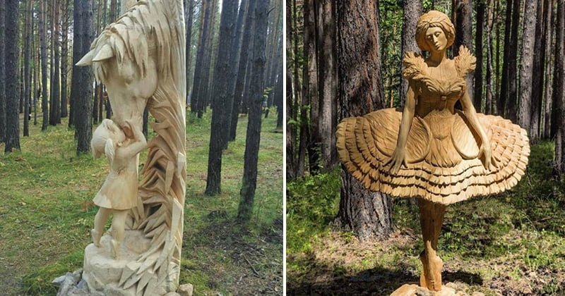 Impressive Wood Carving