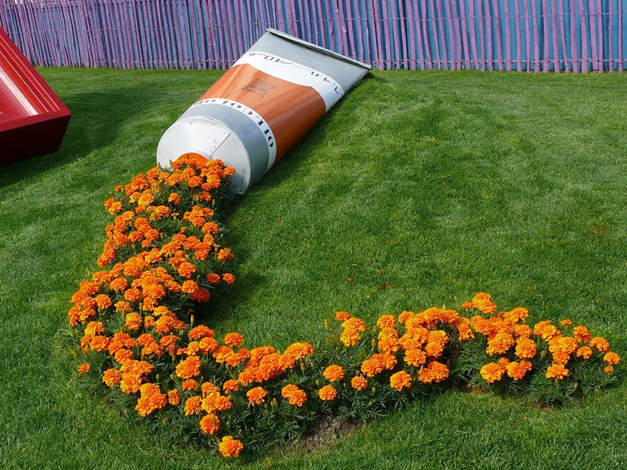 Creative Flower Bed Unique Garden Ideas