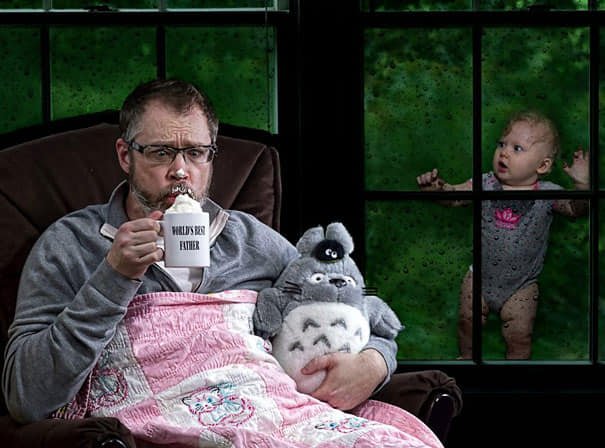 World's best father Dave Engledow Funny Photos