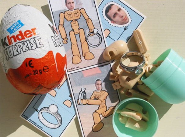 Creative proposal kinder egg