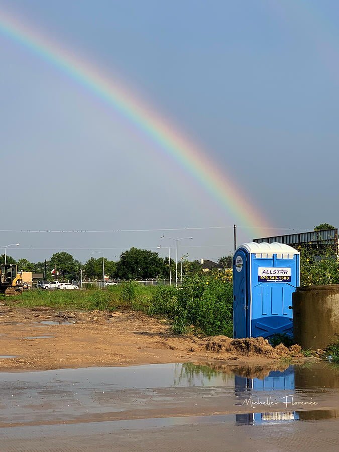 funny end of the rainbow toilet