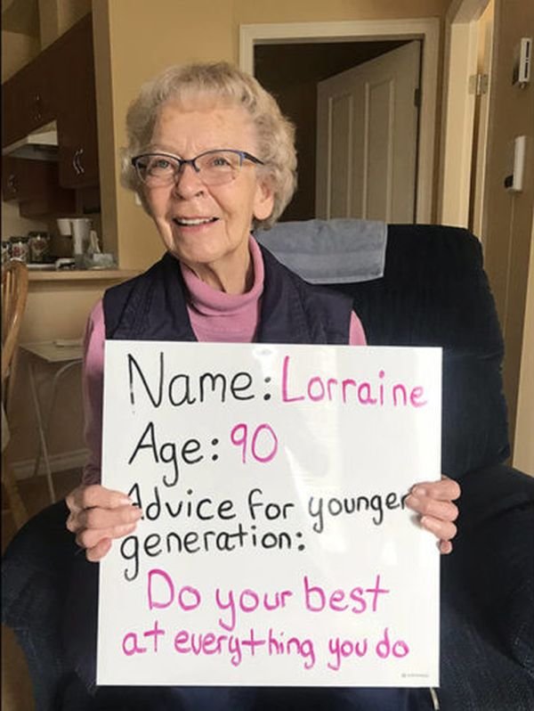 elders share life advice for young generations