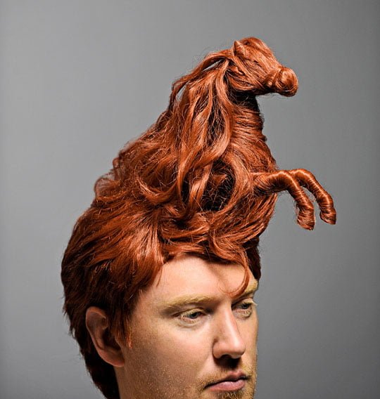 25 Hilarious Hairstyles People Actually Wore In Public  Bouncy Mustard