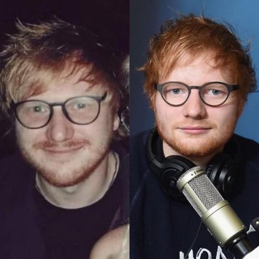 celebrity doppelgangers famous lookalike Ed Sheeran