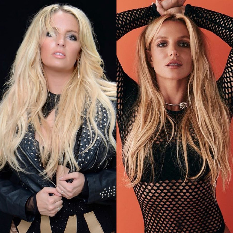 įžymybės dvikovos, garsios panašios Britney Spears
