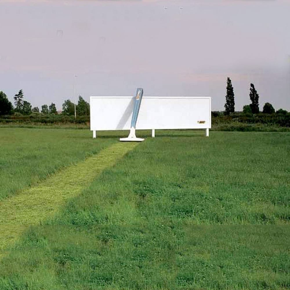 creative ad billboard idea razor grass