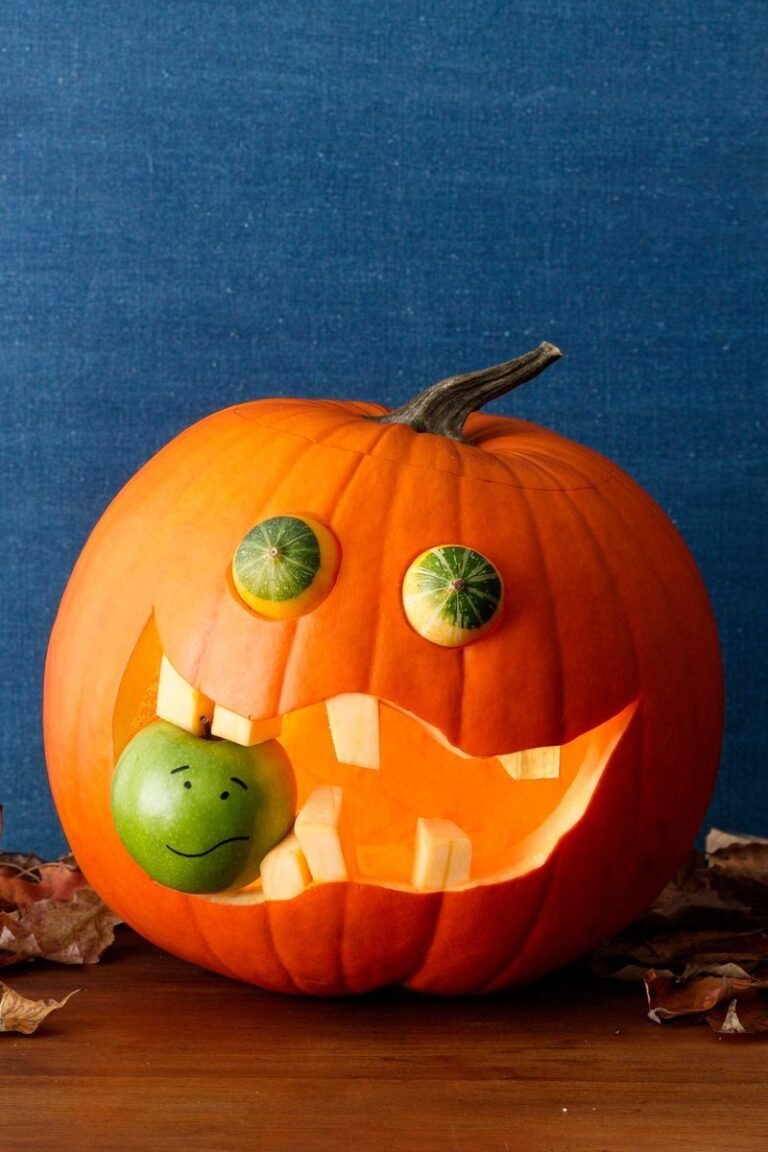 25 Creative Pumpkin Carving Ideas Bouncy Mustard