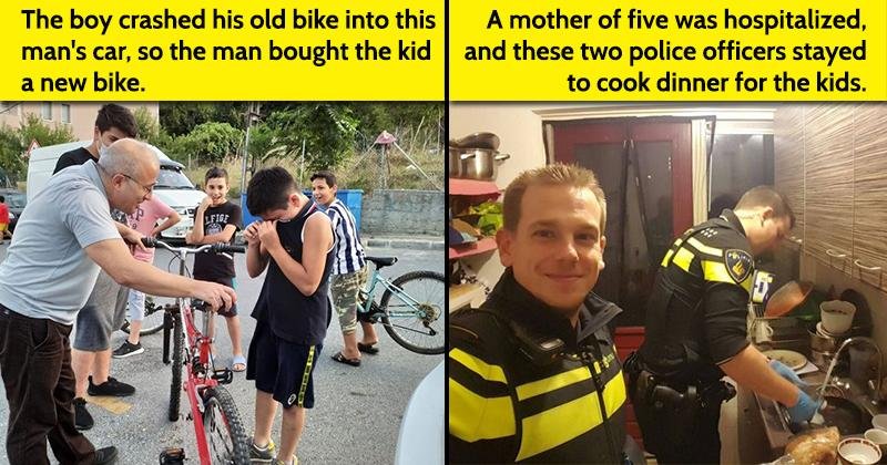 heartwarming positive stories faith in humanity restored
