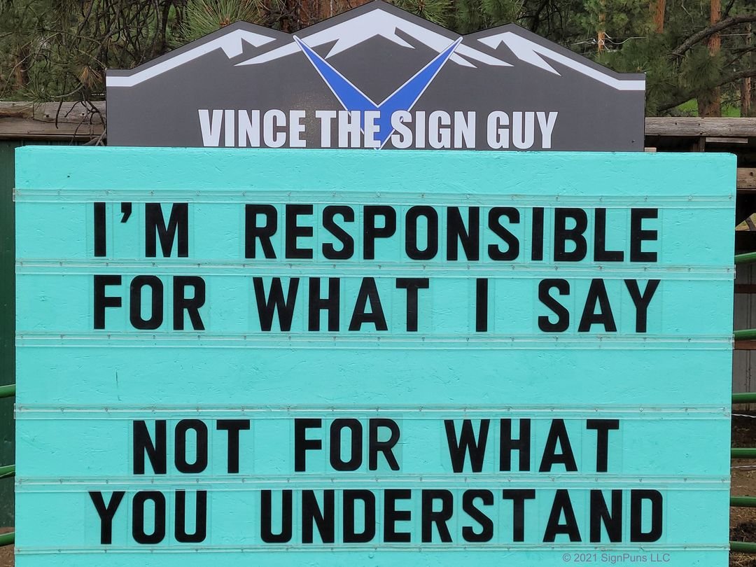 25 Hysterical Puns From Vince The Sign Guy Bouncy Mustard