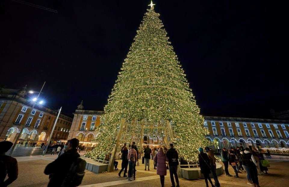 2021 Official Christmas Trees Around The World